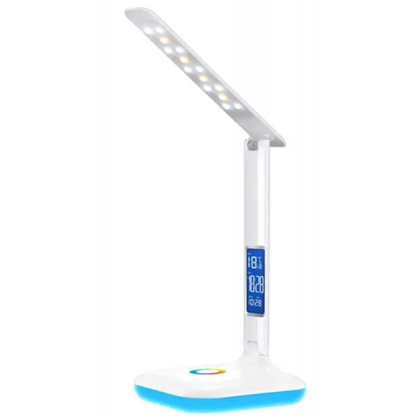 Lampe de bureau MAXCOM ML2100 – Blanc & Bleu- (ML2100) Lampe de bureau MAXCOM ML2100 – Blanc & Bleu- (ML2100)